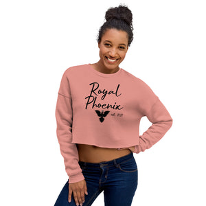 Royal Phoenix Womens Crop Sweatshirt